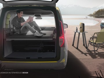  VW Caddy mini kamper – Spanie pod gwiazdami
